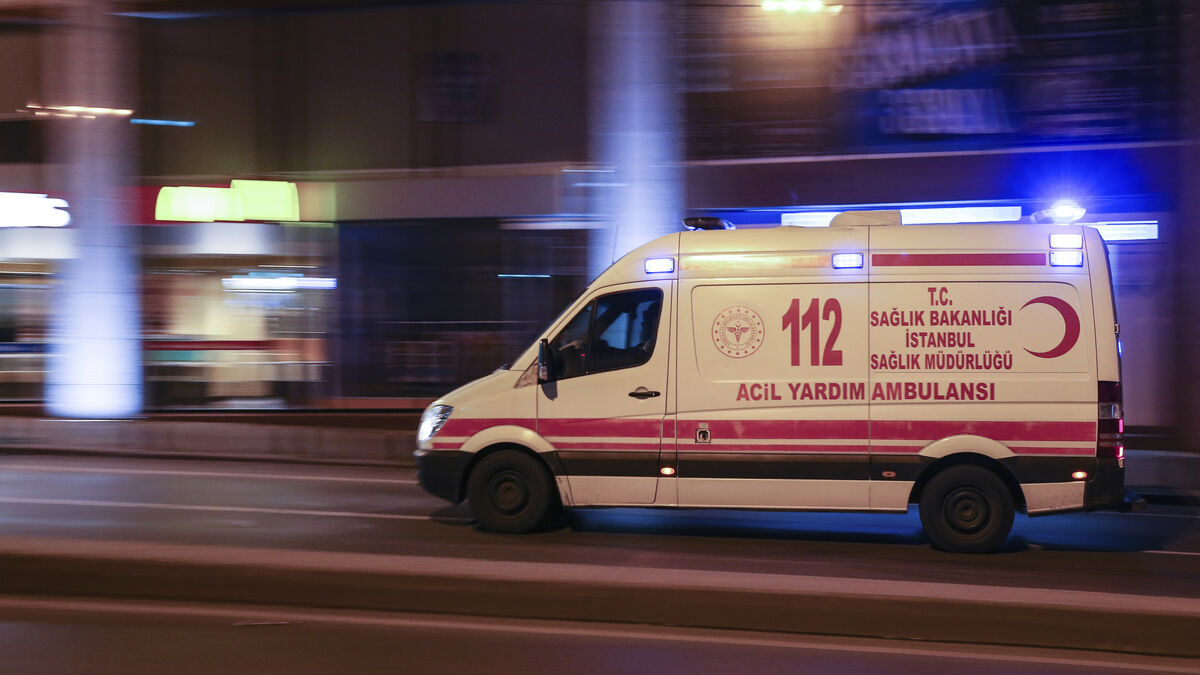 Gas explosion in Istanbul -