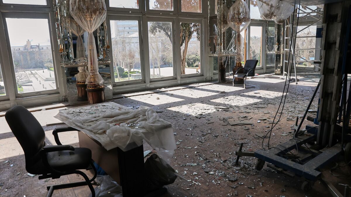 Golestan Palace, Iran's Versailles, damaged
