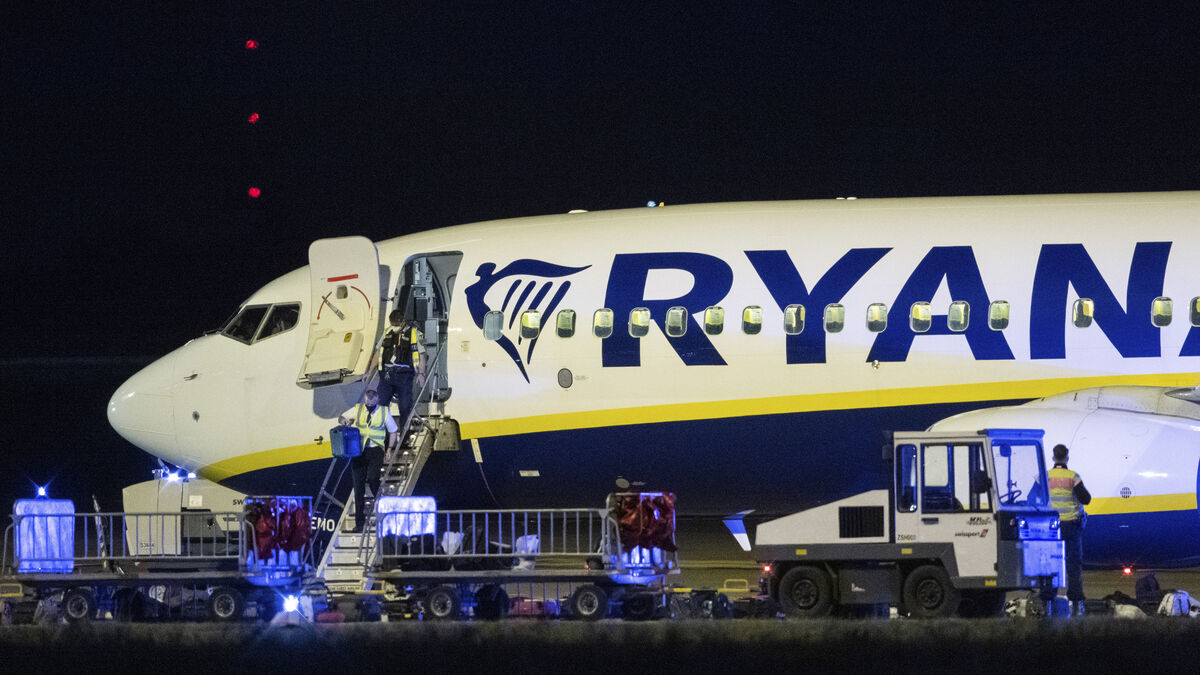 Ryanair passenger nearly sucked out of shattered plane window on Greece-Germany flight