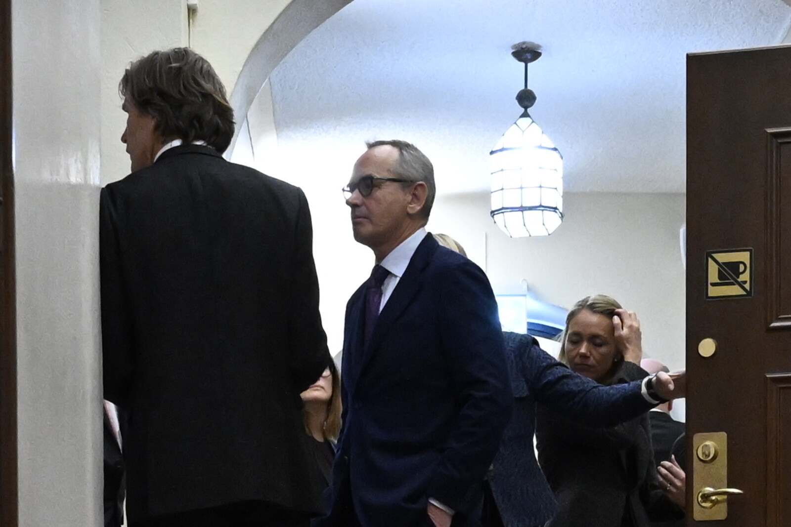 Oil Director in Court: Hard