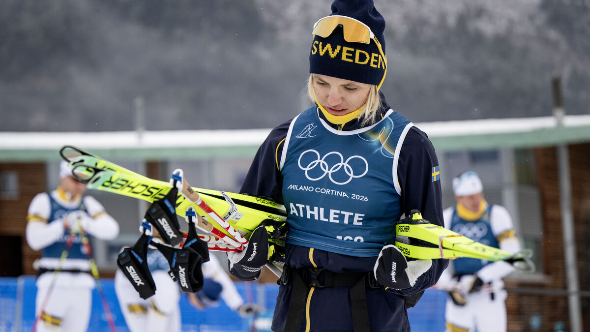 Linn Svahn stopped from interviews before the competitions