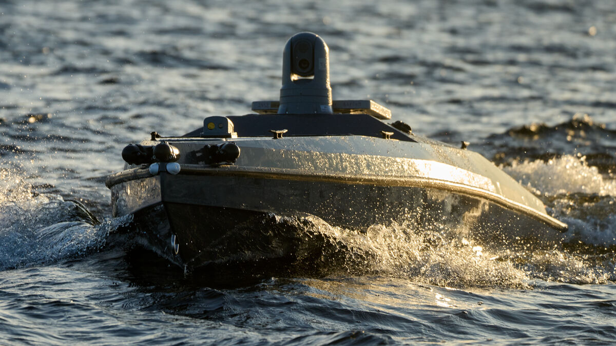 Sea drones appeared in Greece