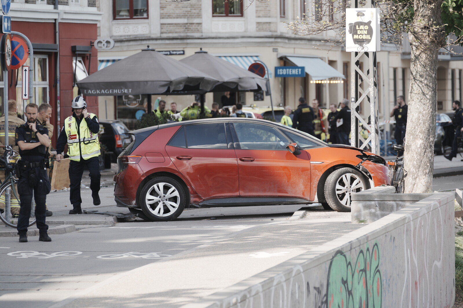 Twelve Injured in Copenhagen Car