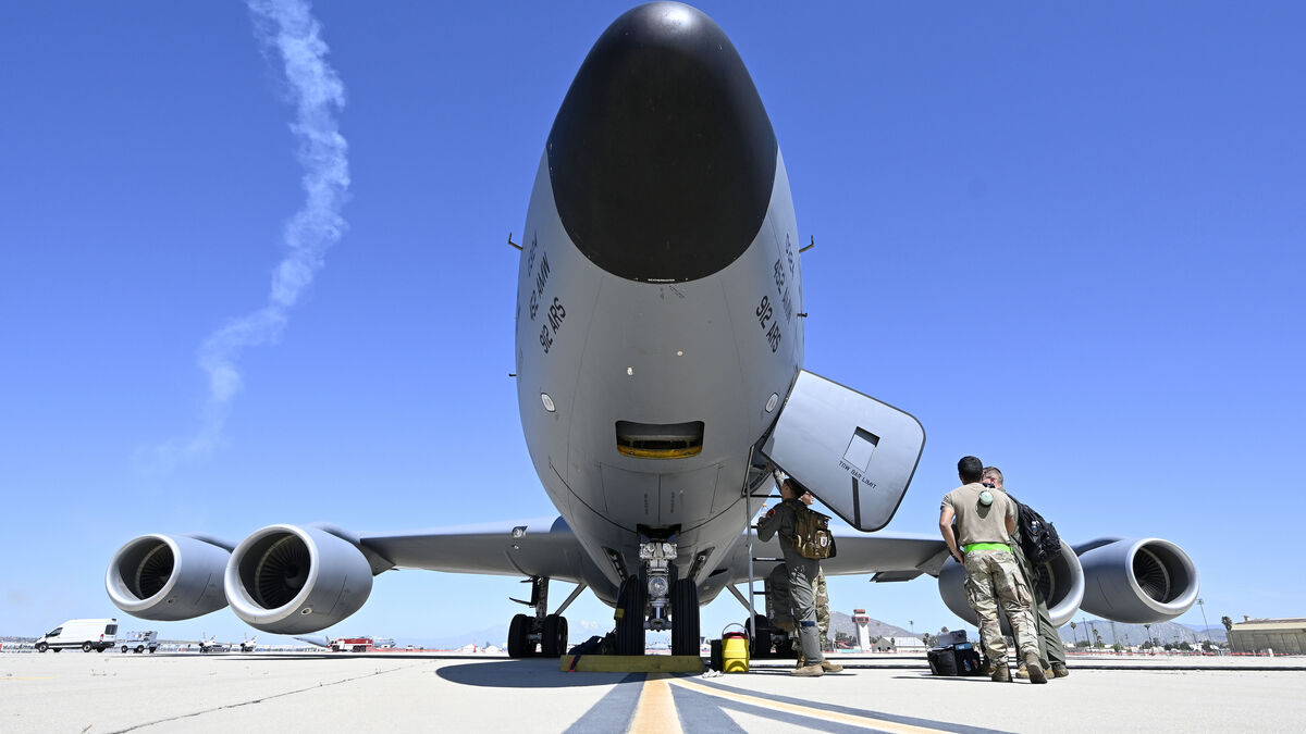 US tanker plane crashes in