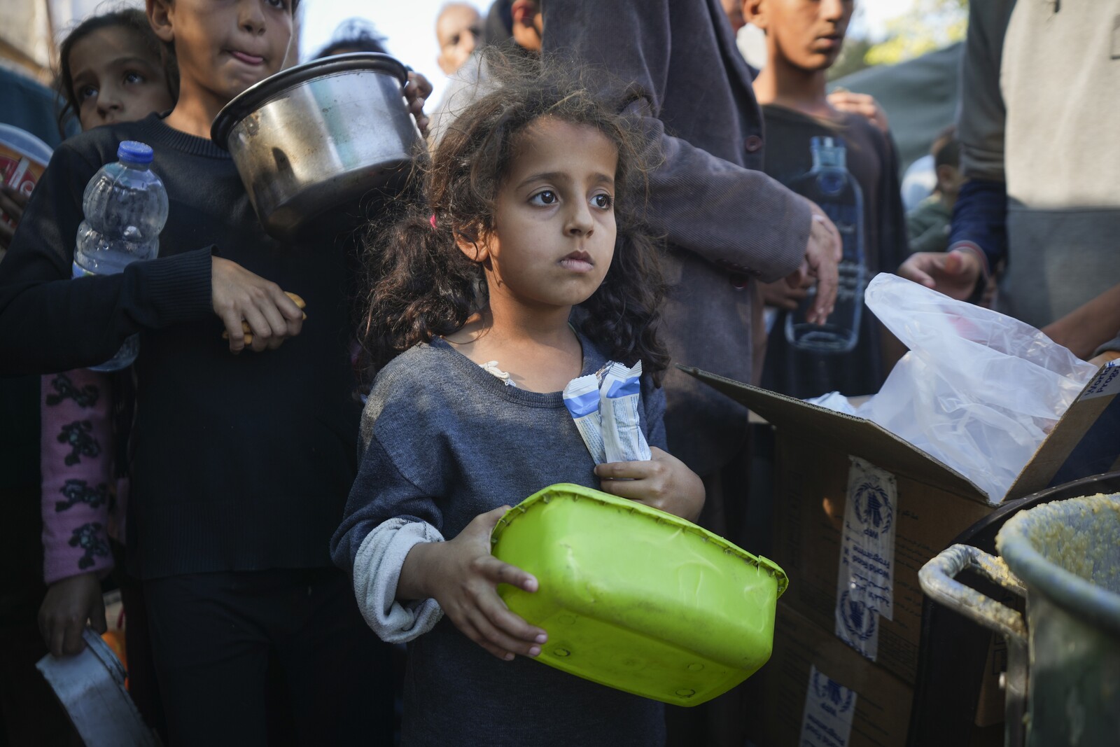 The Children in Northern Gaza