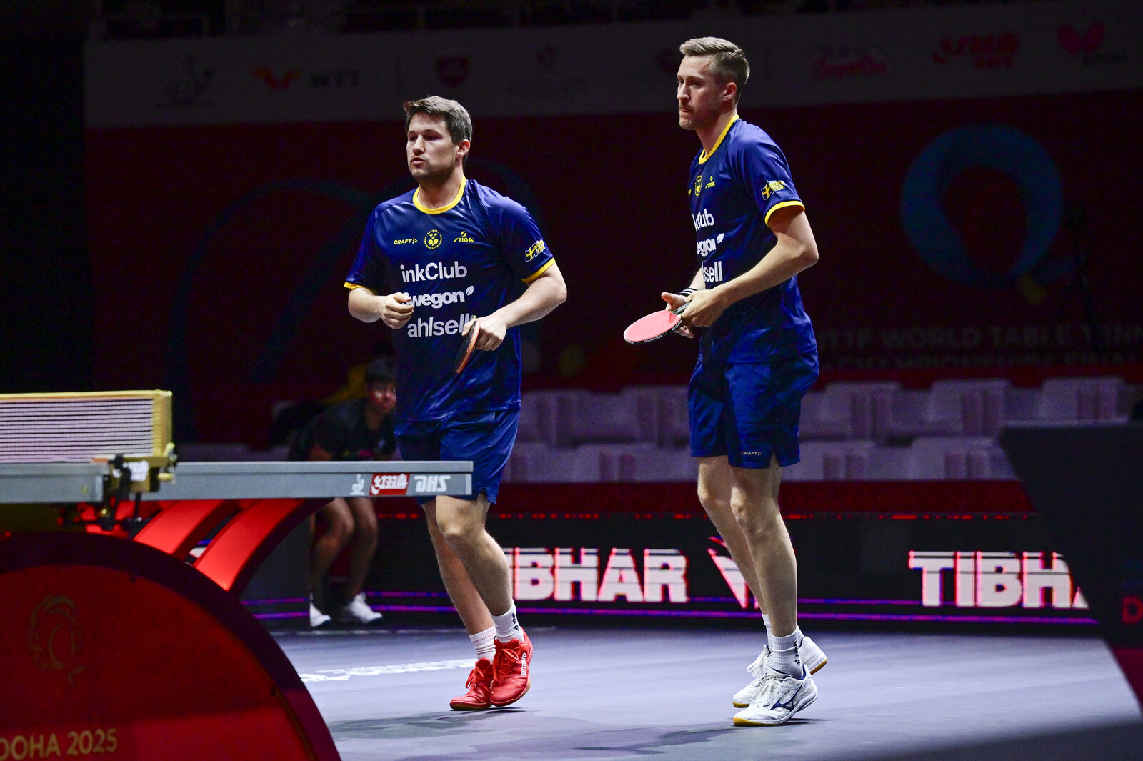 Swedish Duo Exits World Championship Doubles in Quarterfinals