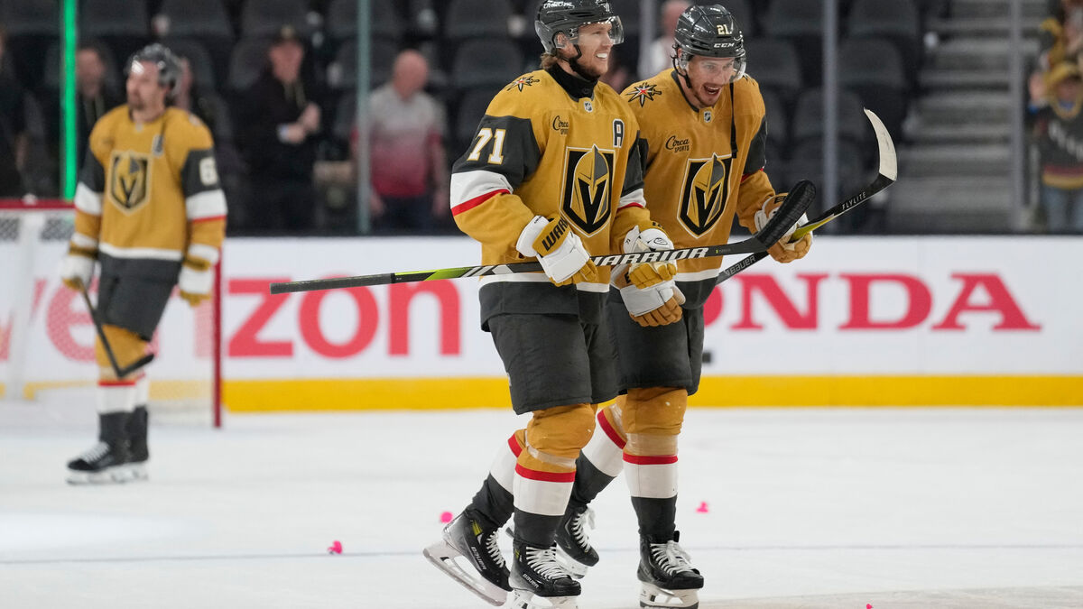 Karlsson returns in comeback as Vegas wins first Stanley Cup quarterfinal 3–1 over Anaheim