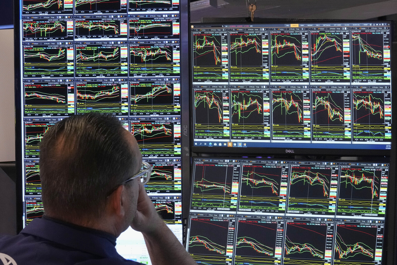 Nvidia's Warning Sends Wall Street Indices Tumbling