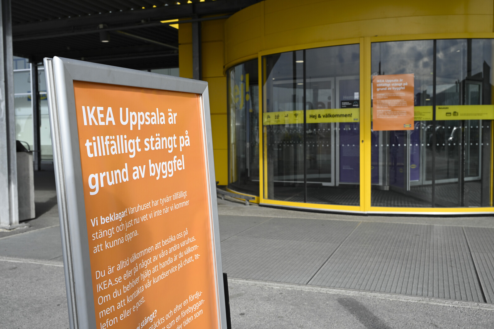 Ikea Uppsala Closes Indefinitely Due