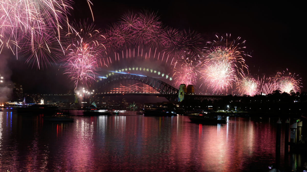 Sydney celebrated the New Year