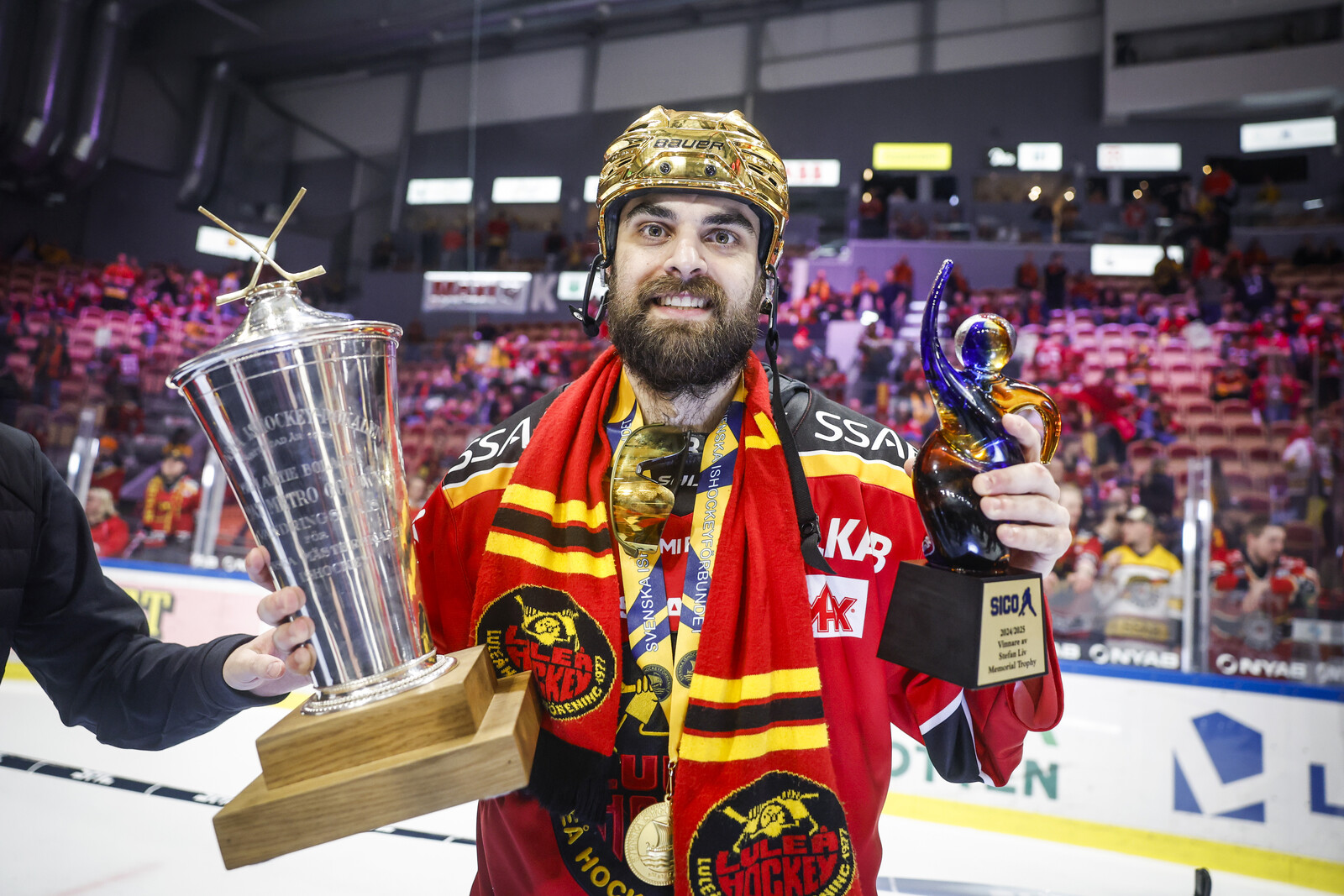 Frédéric Allard Remains with Luleå Hockey After SM Gold Triumph