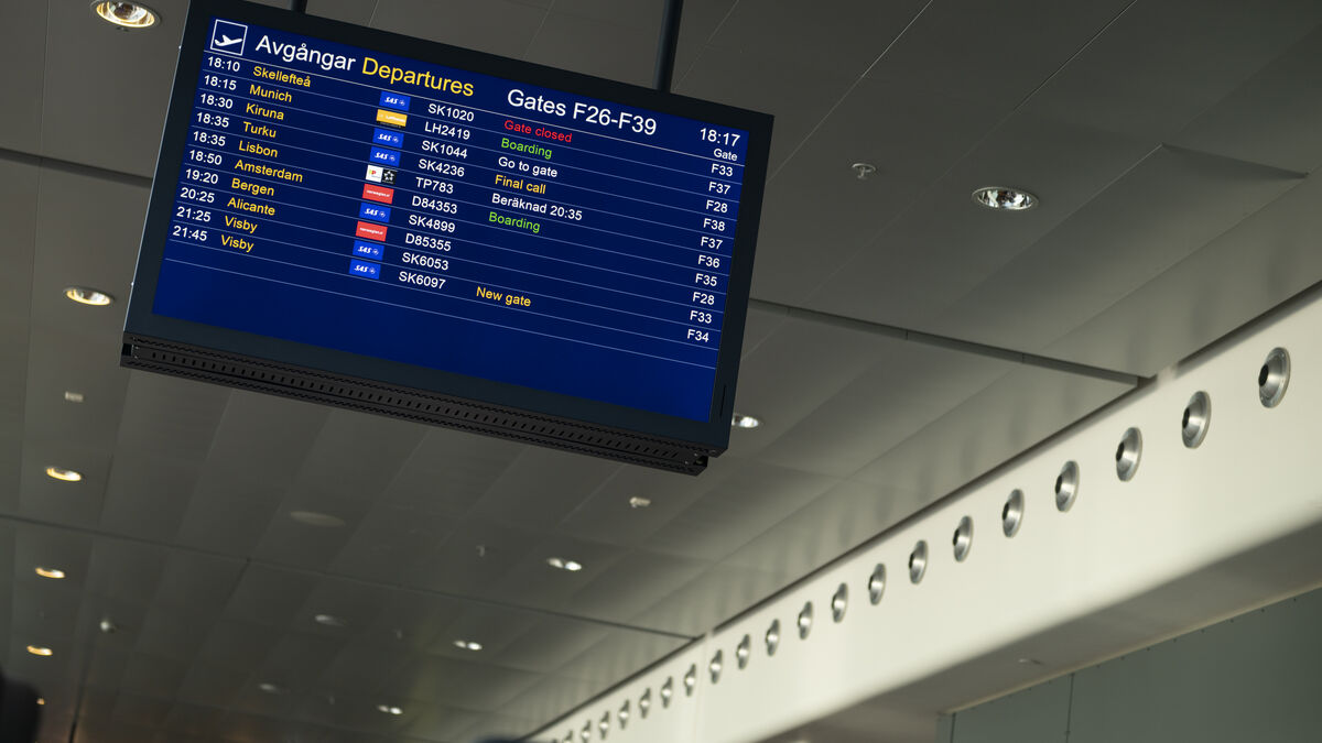 Man arrested at Arlanda after being deported from Dubai