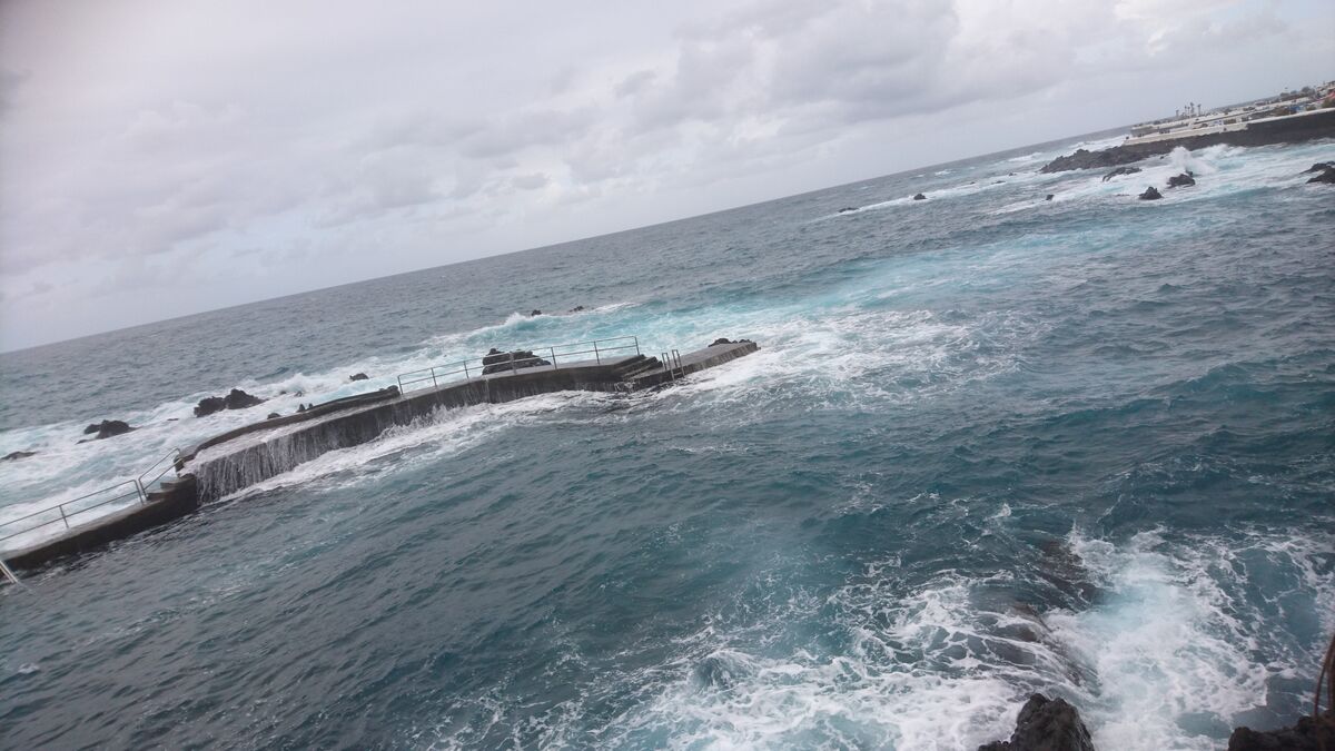 Carried away by giant waves