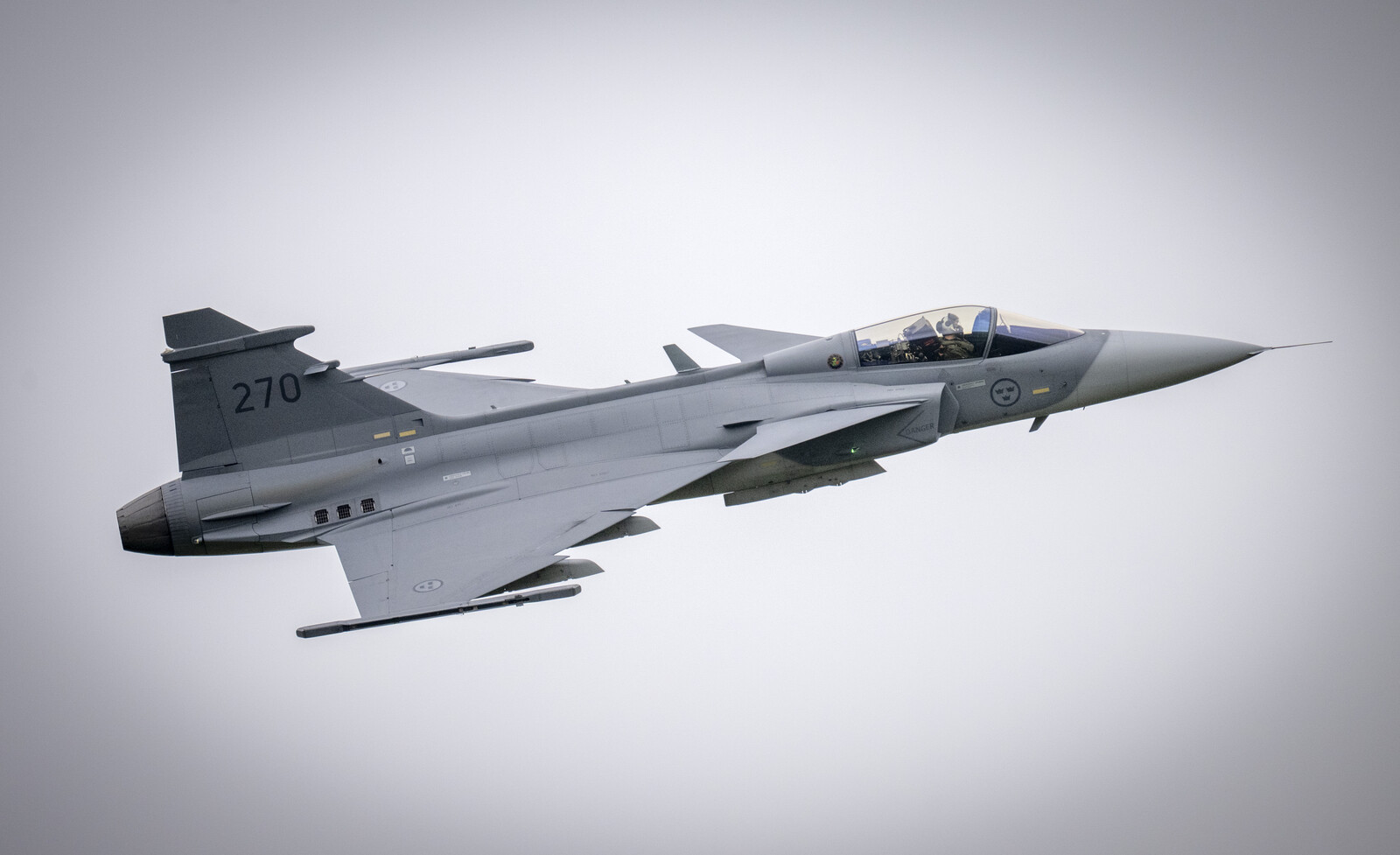 Jas Gripen Jet Returns Safely After Fault Alert Near Gotland