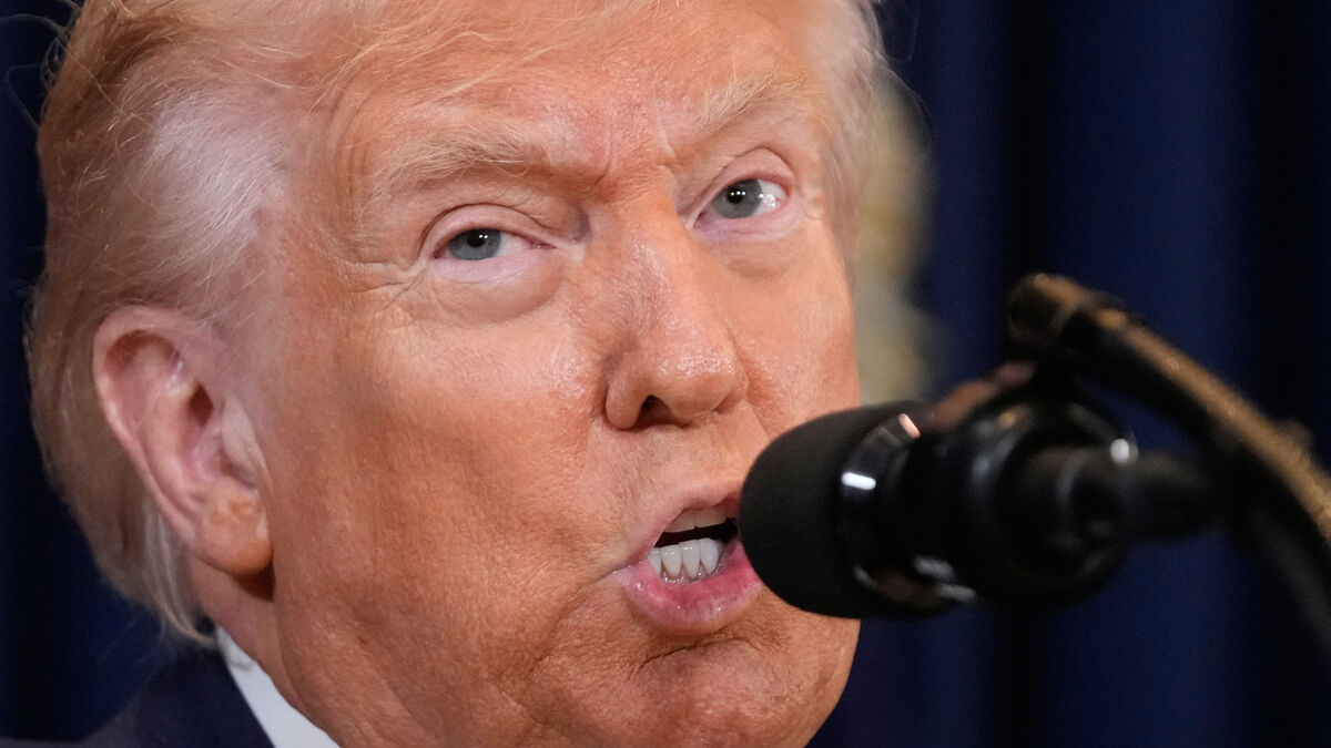 Trump says war will end