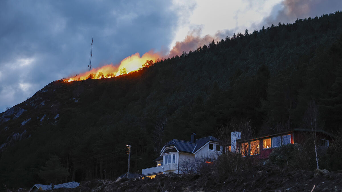 Concerns about the Norwegian wildfire - still critical