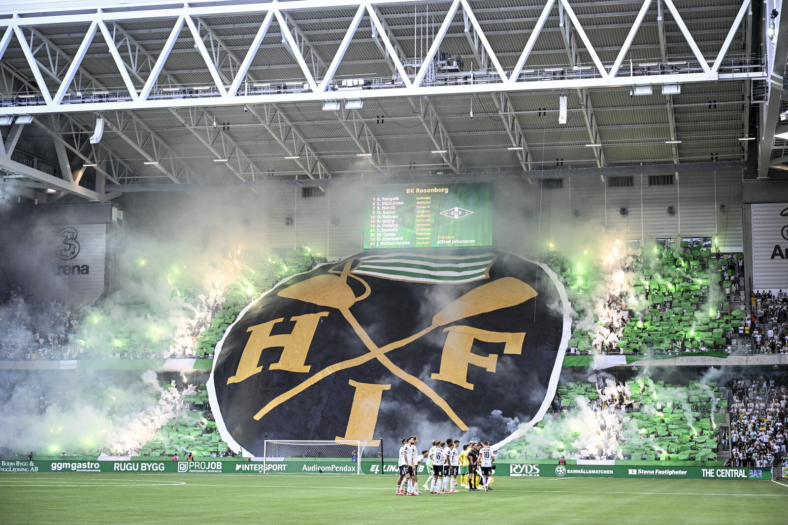 Hammarby Fined 220,000 Kronor for Pyrotechnics in UEFA Match