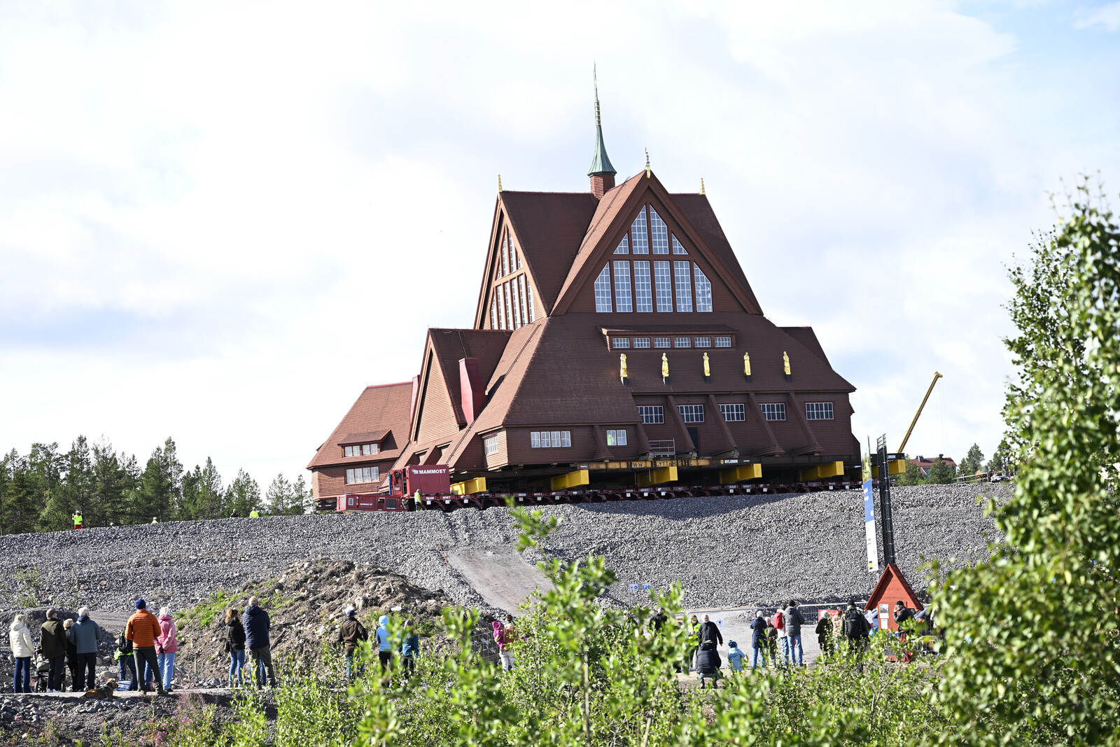Kiruna Church Completes Historic Move