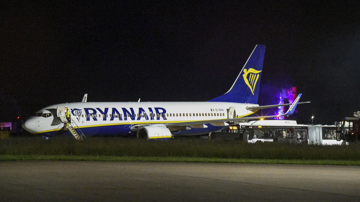 Wife says seat belt saved husband from being sucked out of Ryanair plane over North Macedonia