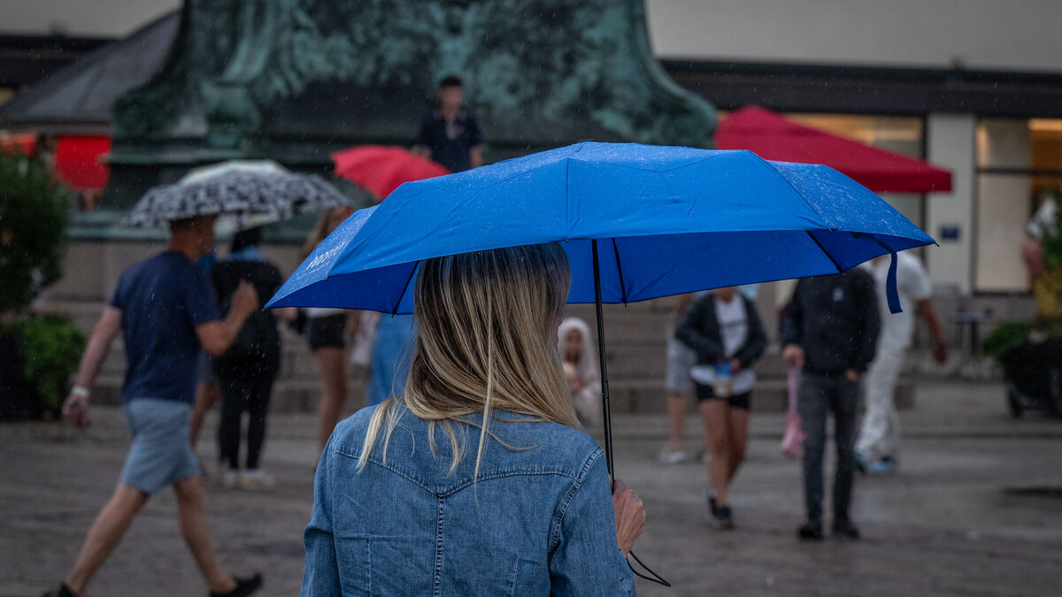 SMHI warns of torrential rain