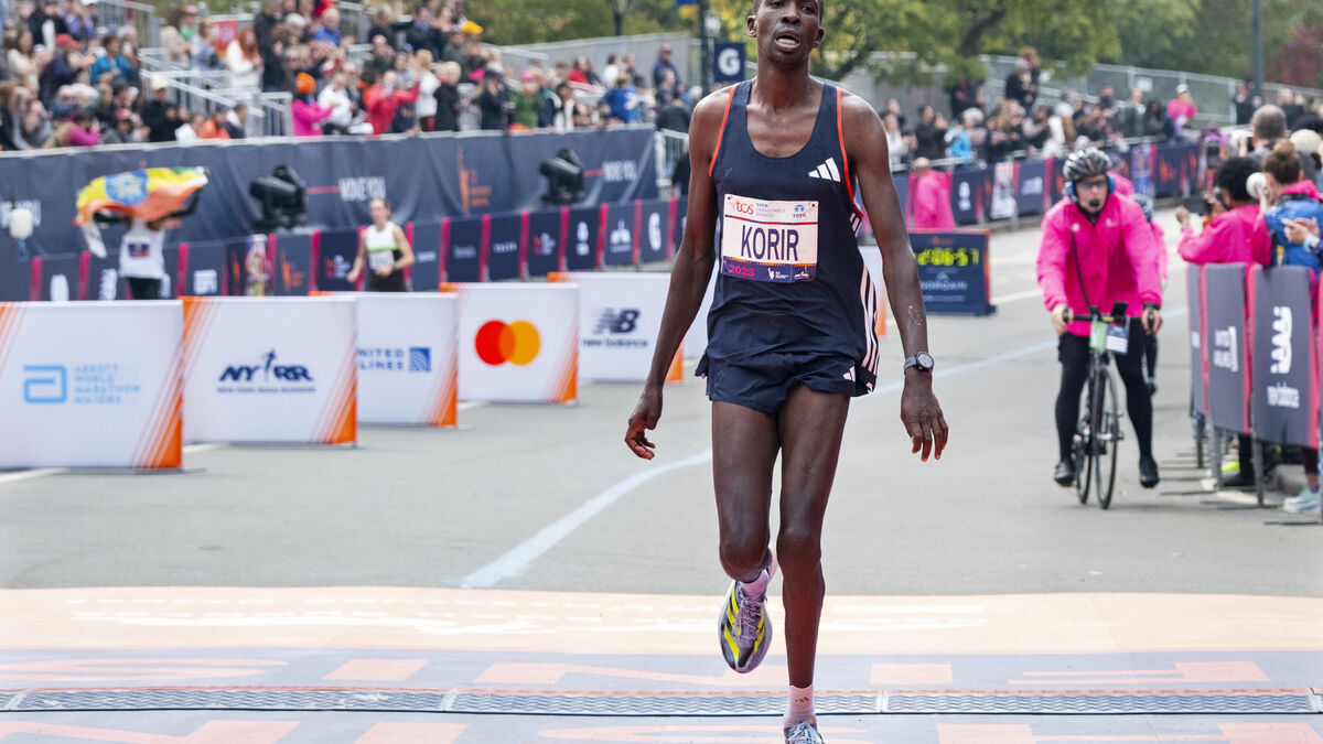 Kenyan marathon star Albert Korir