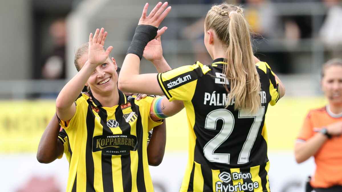 Häcken crushes Eskilstuna 6-0 to