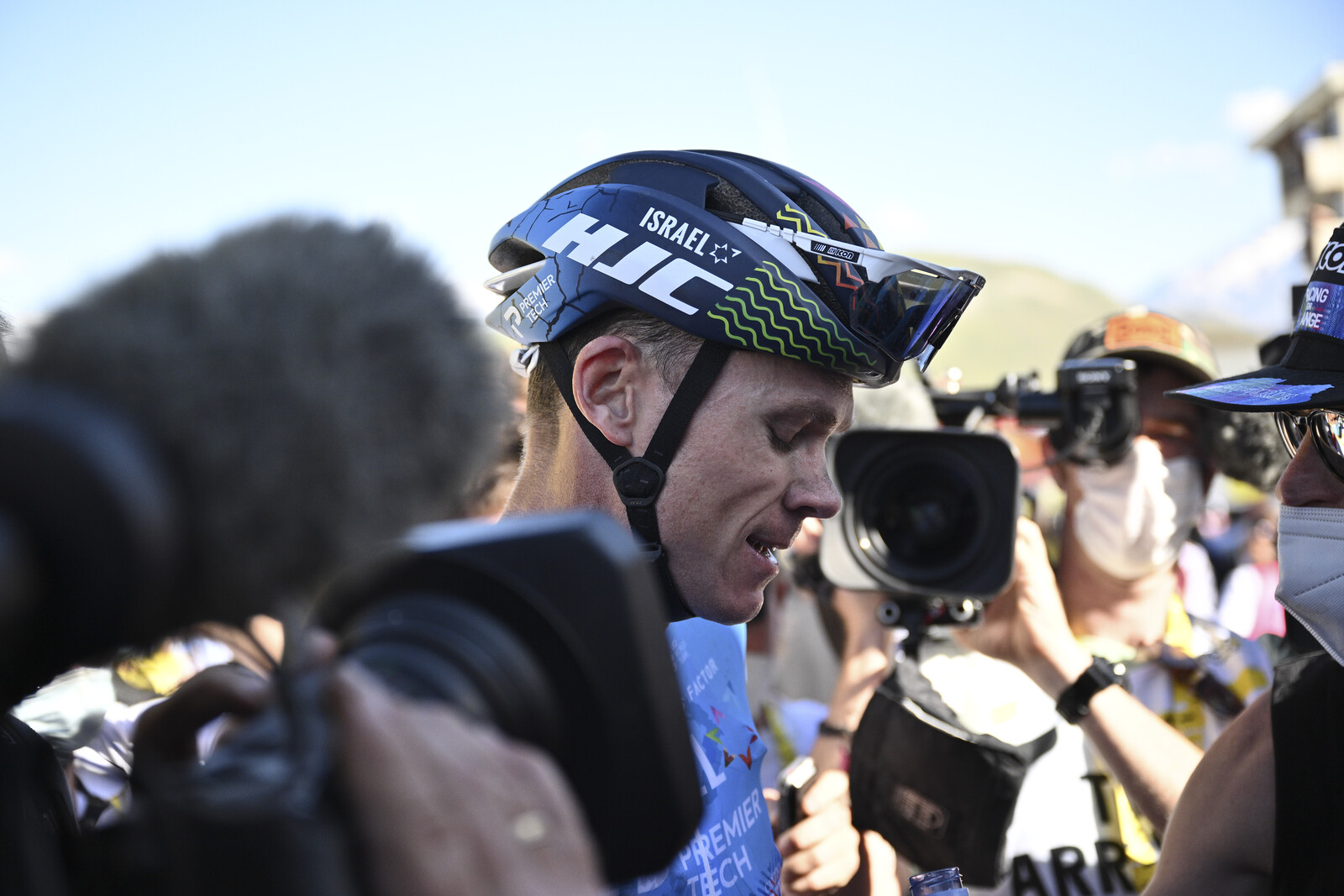 Cycling Champion Chris Froome Seriously