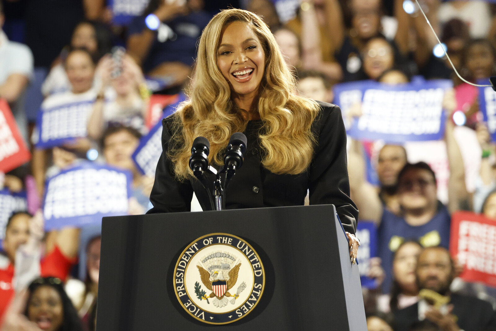 Trump Claims Democrats Paid Beyoncé and Oprah for Election Support