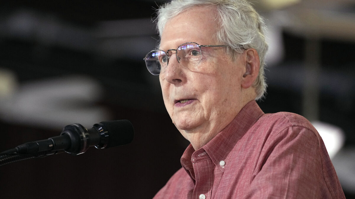 McConnell discharged from hospital, return to Senate unclear