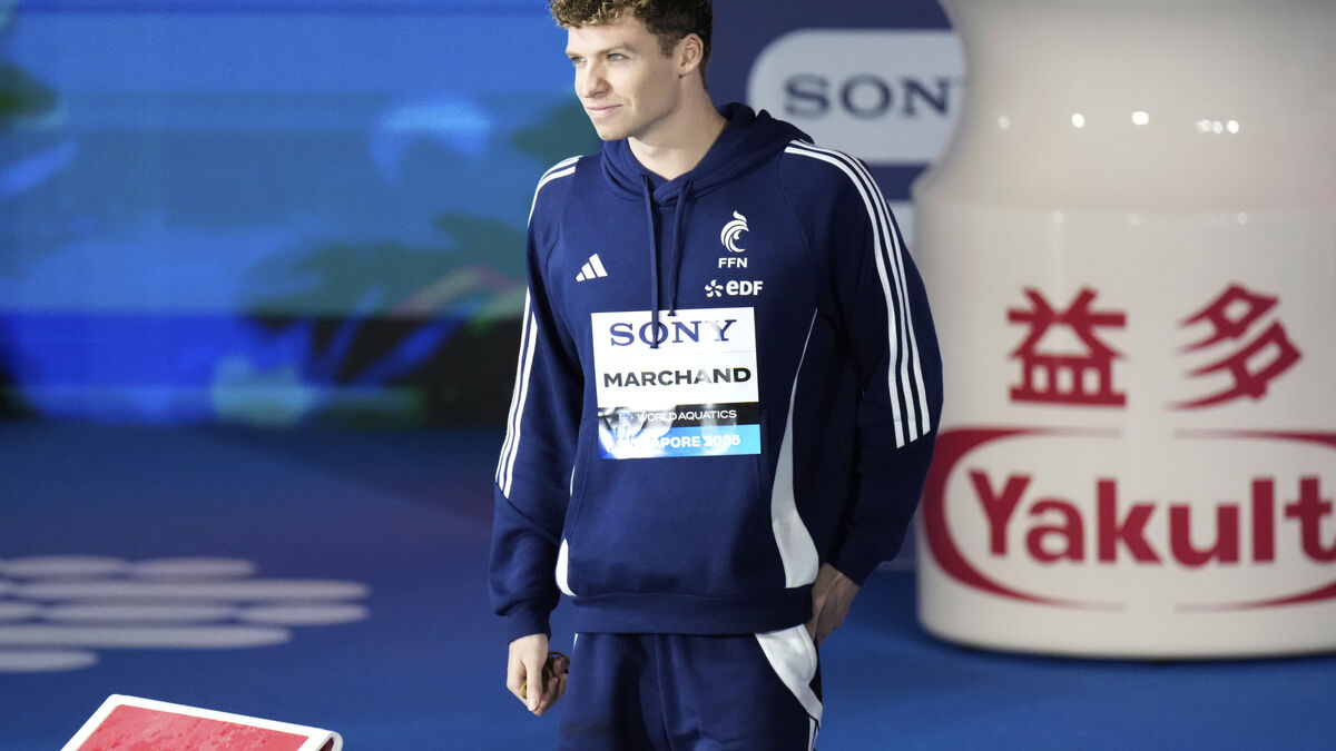 Leon Marchand suffers injury setback ahead of home European Championships