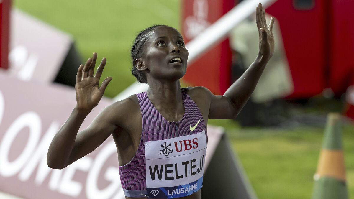 World Athletics Championships medalist Diribe
