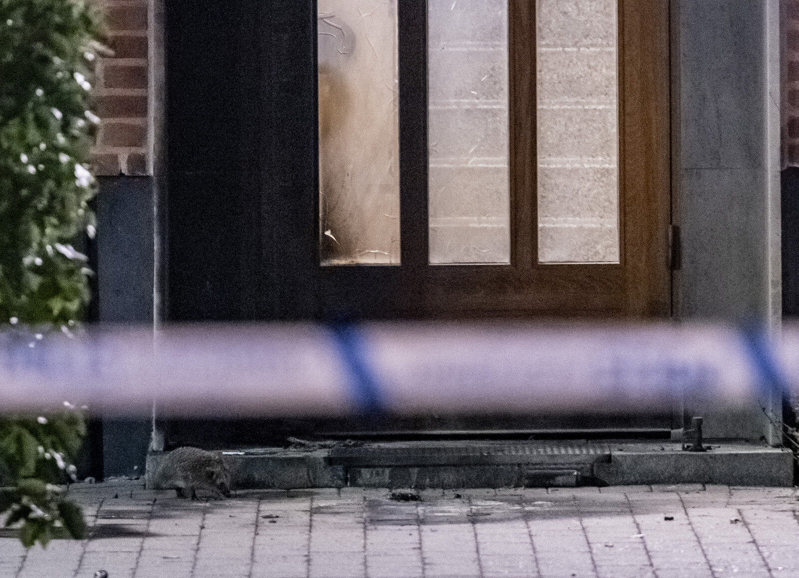 Fire Near Malmö Apartment Gate
