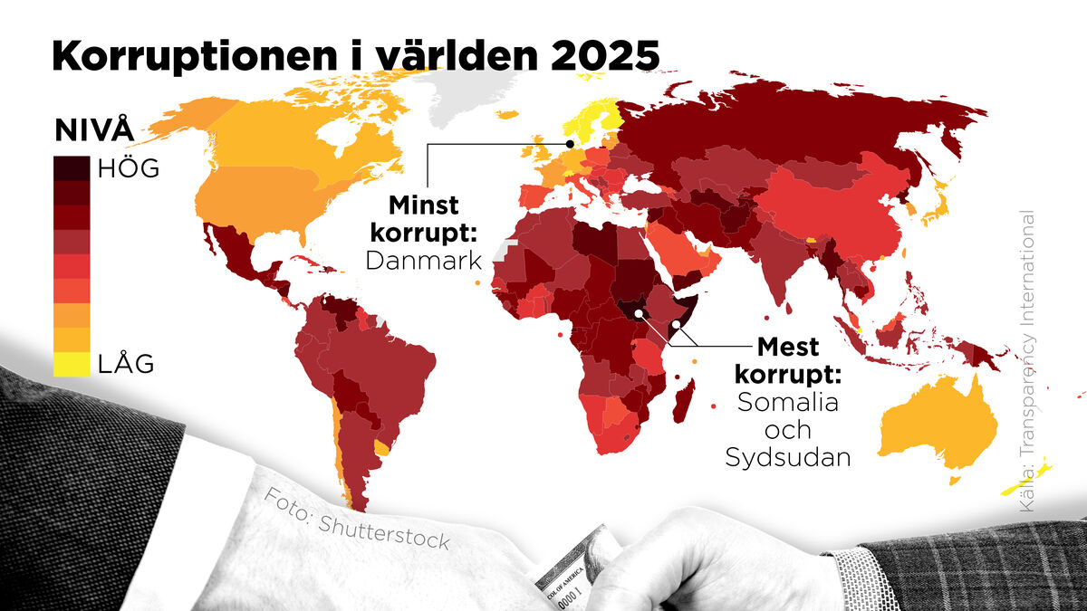 Why Sweden is more corrupt