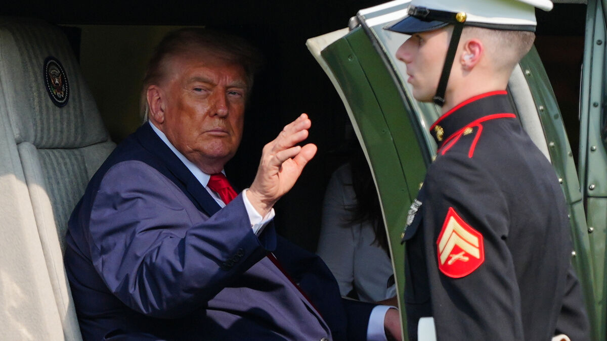 Trump says American woman detained in Iran has left the country