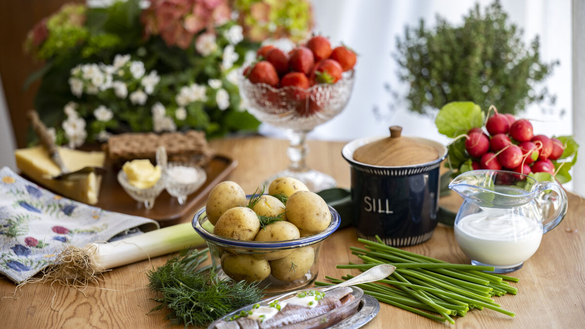 Herring and potatoes await, but only on Sunday