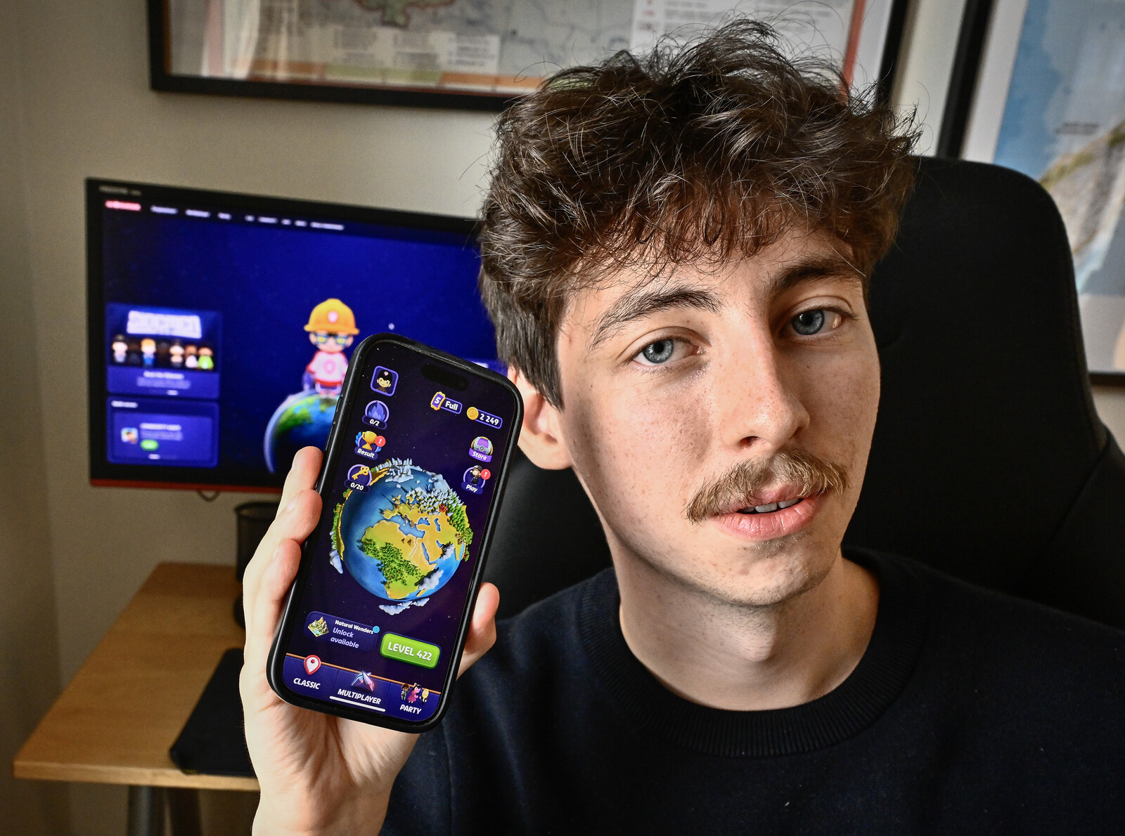 Geoguessr Star Hugo Competes in