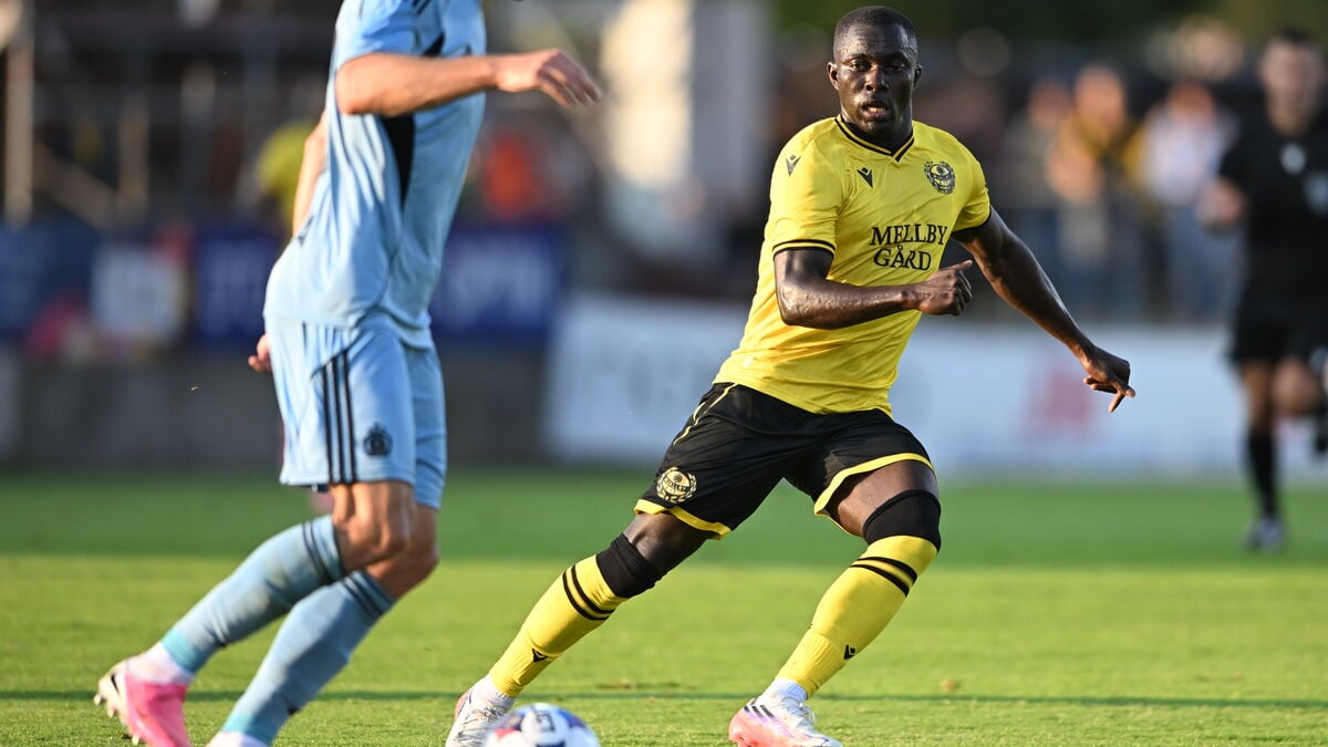Mjällby loan striker Abdoulie Manneh
