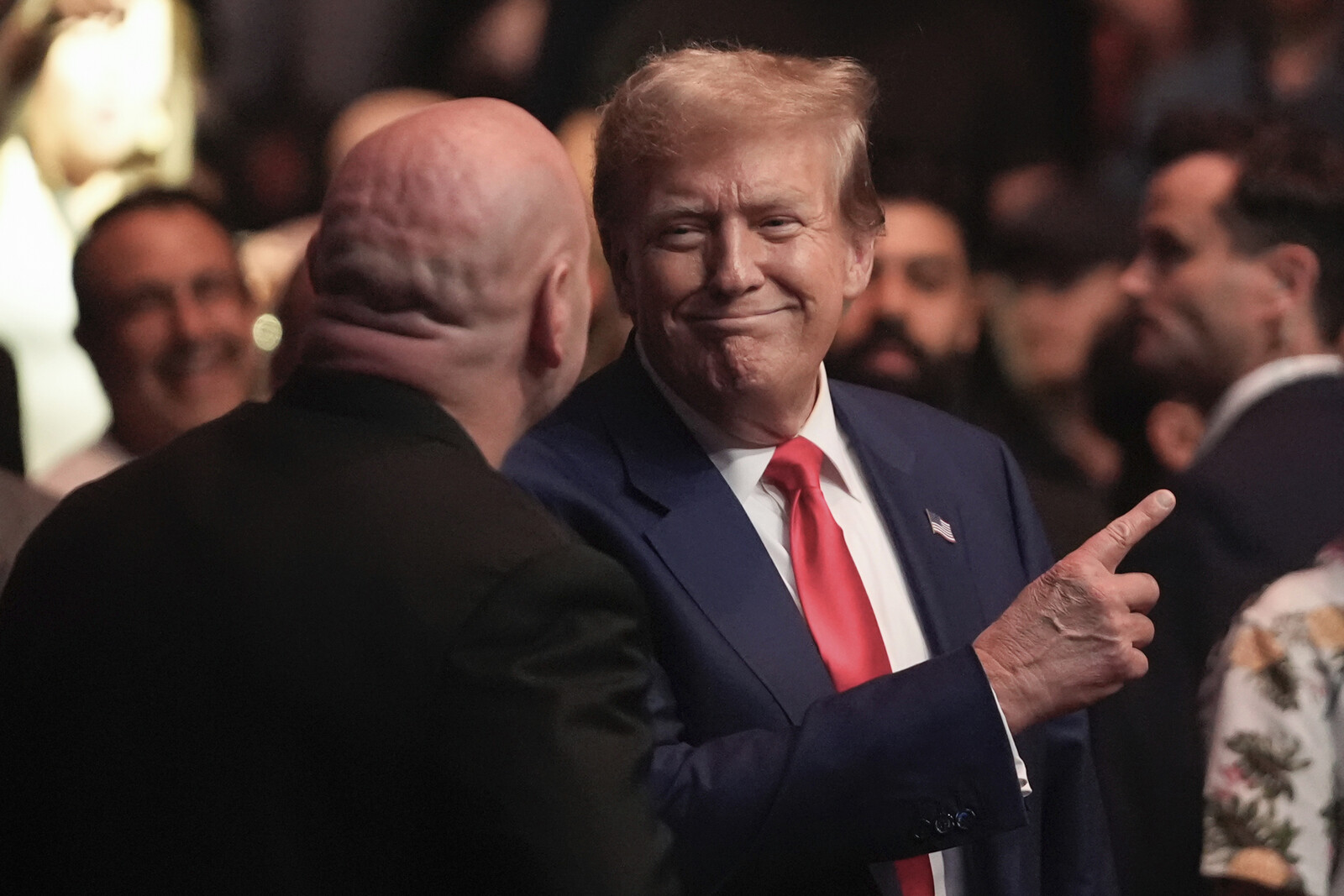 So Trump Lures Young Men Through Fighting