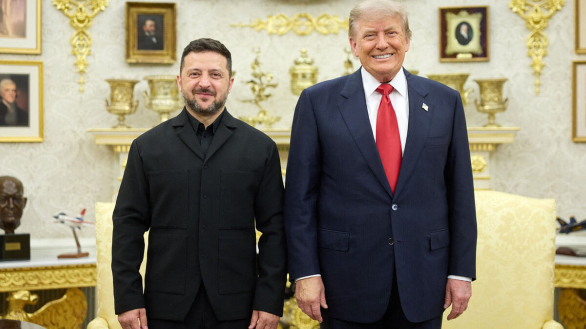 Zelenskyy calls Trump meeting good after talks on Patriot missile production licence