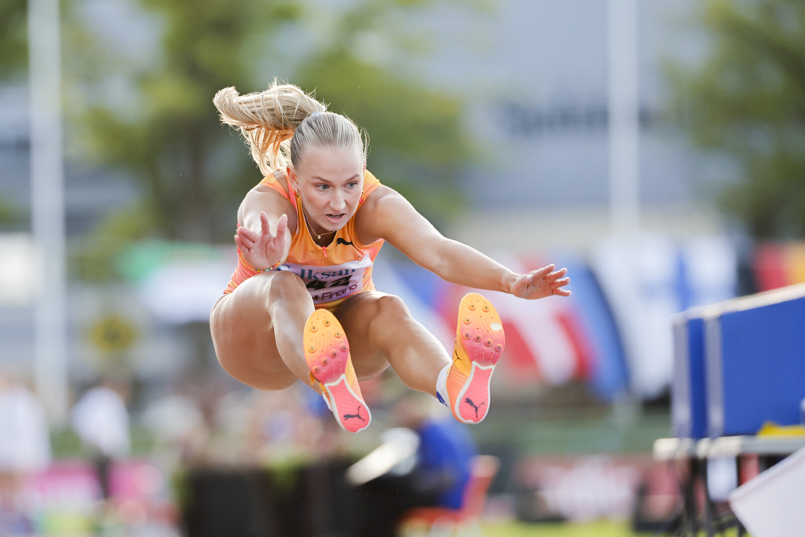 Maja Åskag and Henrik Larsson close to Swedish record
