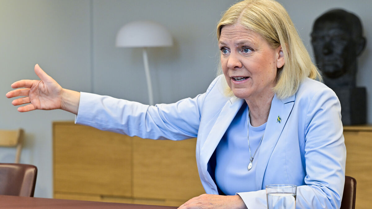 Social Democratic leader Magdalena Andersson opens up to minority government