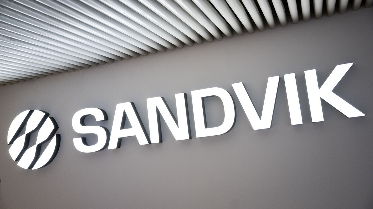 Sandvik shares fall after second-quarter report despite stronger-than-expected profit