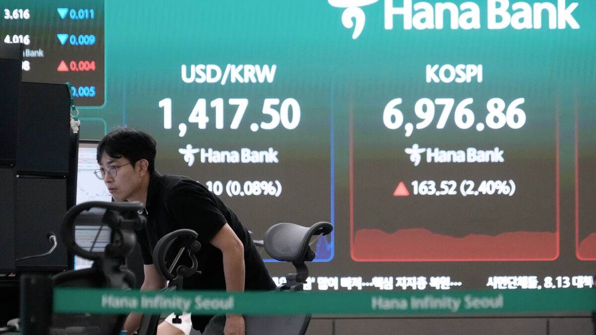 Asian stock markets mixed in Friday trading, led by gains in South Korea and Japan