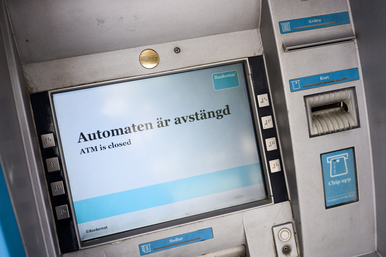 Empty ATMs Cause Cash Shortages