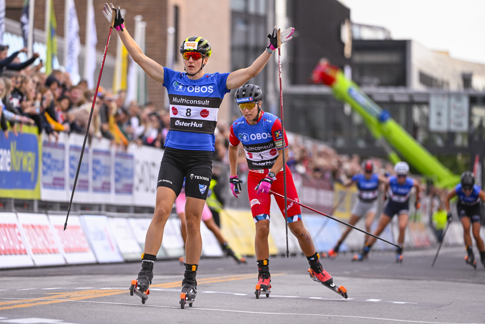 The Swede is hanging up her (roller) skis