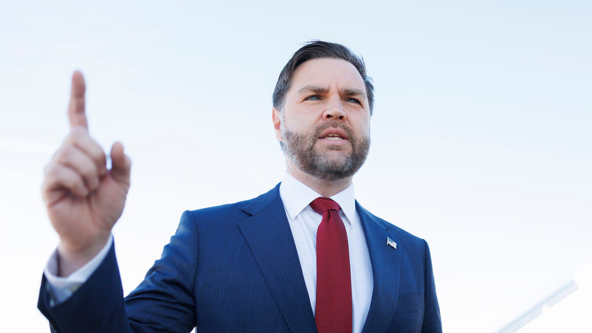 Windows smashed at J.D. Vance's