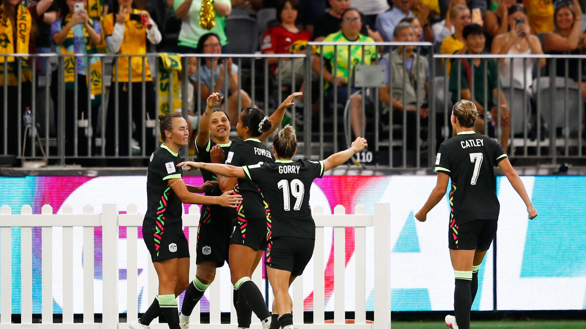 Sam Kerr took Australia to the Asian Championships final