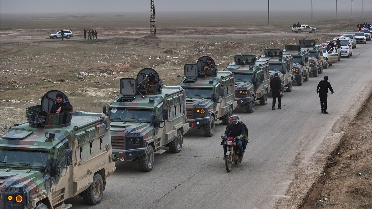 Syrian government forces enter Hasakeh