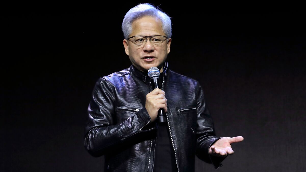 Nvidia CEO Jensen Huang's black leather jacket sells for $960,000 at auction