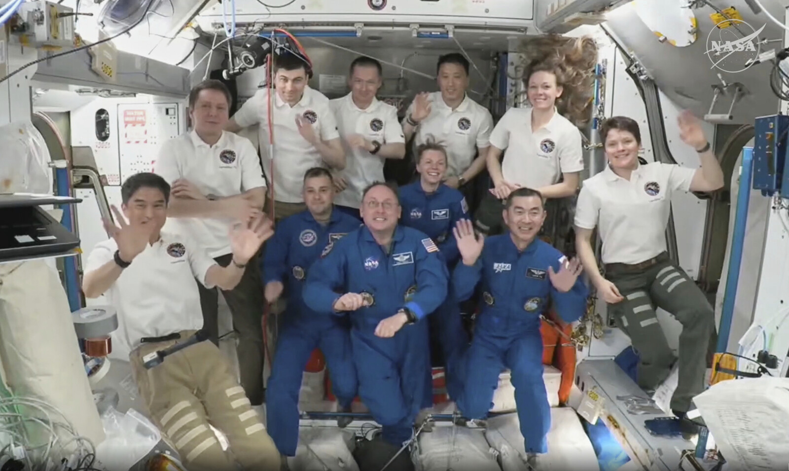 Astronauts Return to Earth After